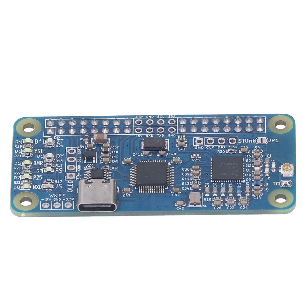MMDVM Simplex Hotspot Main Board with Pin Header Supports for Raspberry Pi for BlueDV