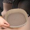 Air Fryer Silicone Tray Heats Resistant Food Baking Pan Oil-proof Reusable Oven Mat Bakeware Accessory for Kitchen Bakery