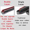 For Skoda Enyaq iV 2021 2022 Front Window Brushes Frameless Wiper Blades Washers Cleaning Windshield Windscreen Car Accessories