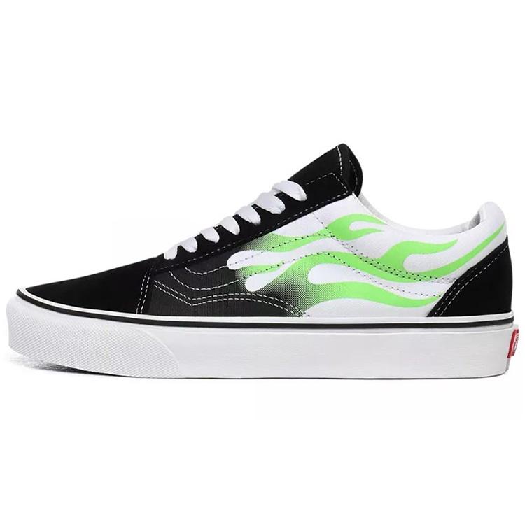 Vans Old Skool Flame Black White Men s VN0A4U3BXEY EU 34.5