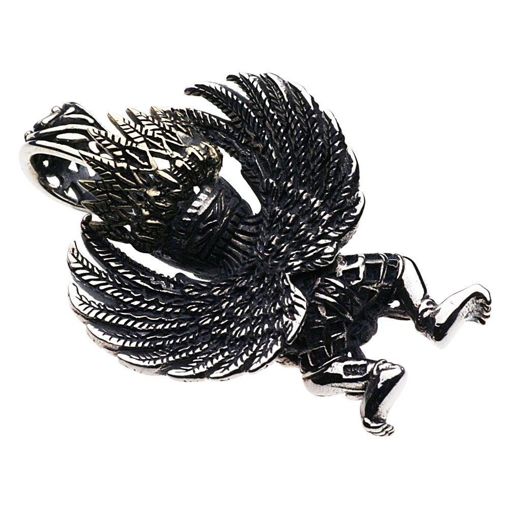 [Cenote] Sacred Bird Garuda Pendant [Silver 925 Silver Accessory] P0355