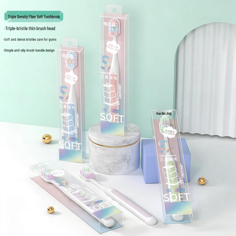 

OIDOOIN Soft Bristle Wide Head Toothbrush