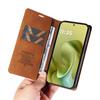 For Motorola Moto G86 5G Leather Cover YIKATU YK-004 Skin-Touch Wallet Phone Cases