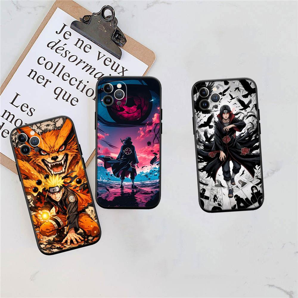 PP45 NARUTO Soft Shell Phone Case for iPhone SE X XS XR 11 16E 17 Pro Max Air 8 7 6 6s Plus