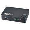 OHM HDMI OHM Electric 4-Port Selector, Black, AV-S04S-K 05-0577,