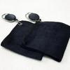 Cotton Golf Ball Cleaning Towel with Retractable Cleaner Square Towel Golf Towel  Golfer