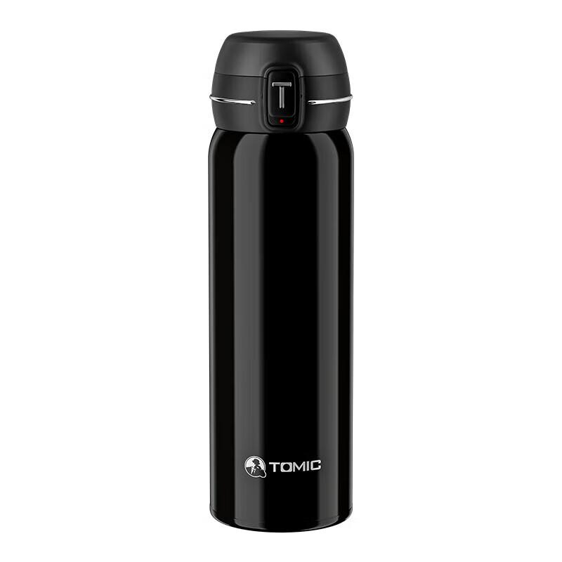 TEMEKE Stylish Portable Insulated Bottle with Pop-Up Lid
