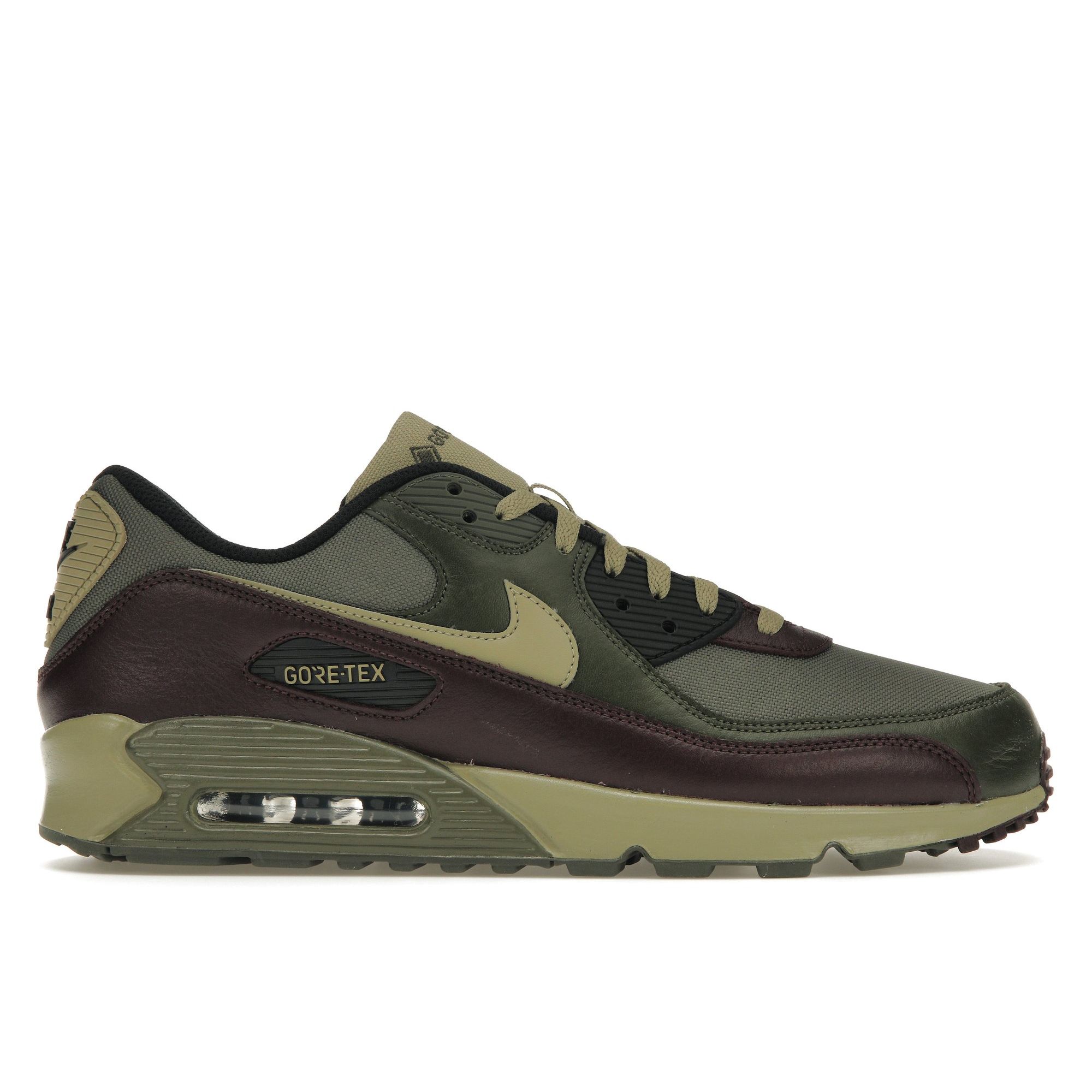 

Nike Кроссовки Air Max 90 GORE-TEX Medium Olive Unisex Green Cargo-Haki Burgundy-Crush FD5810-200 40