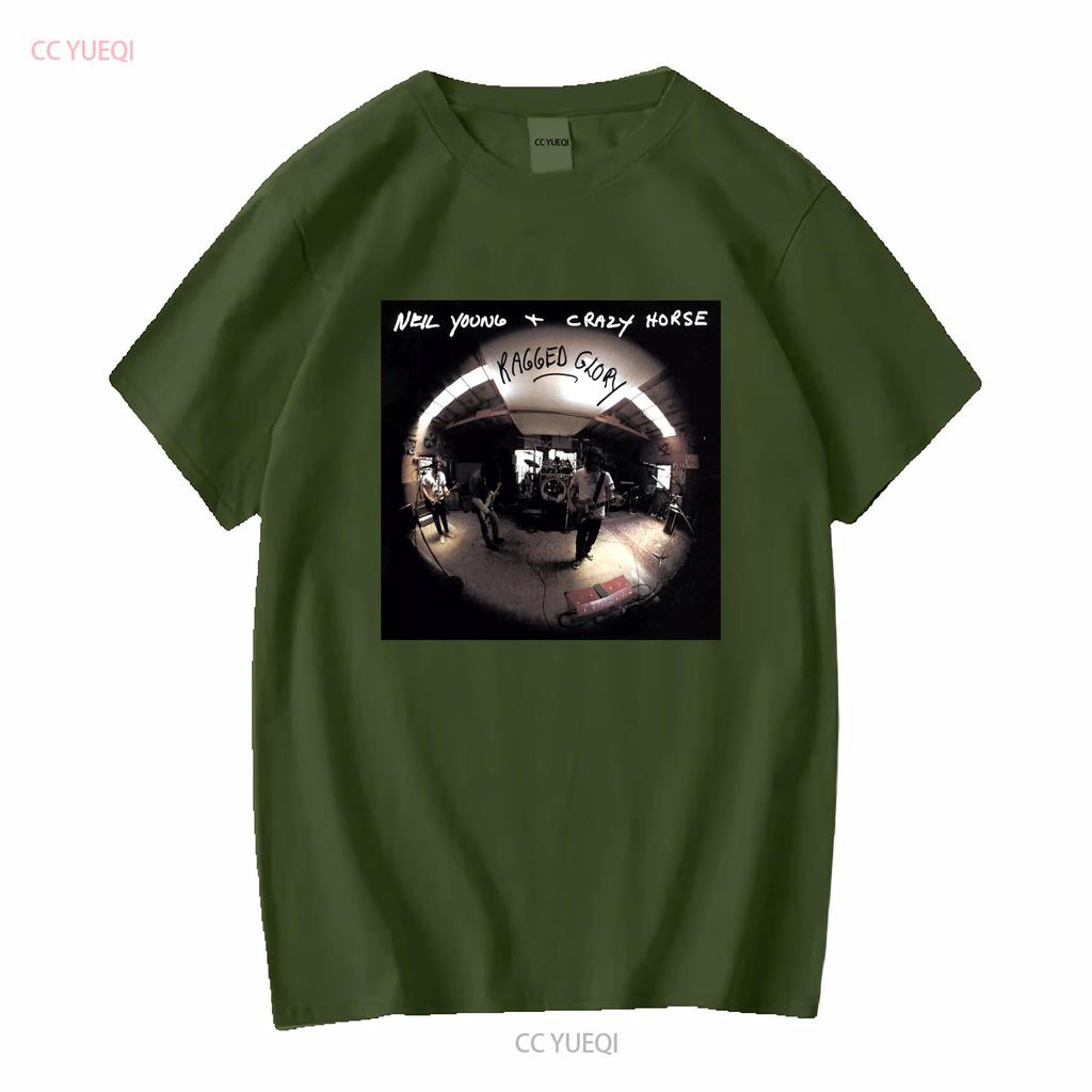 RAGGED GLORY Neil Young Crazy Horse T Shirt America USA Canada Music Garage Rock Grunge Rare Vinyl Cover Original Man Woman