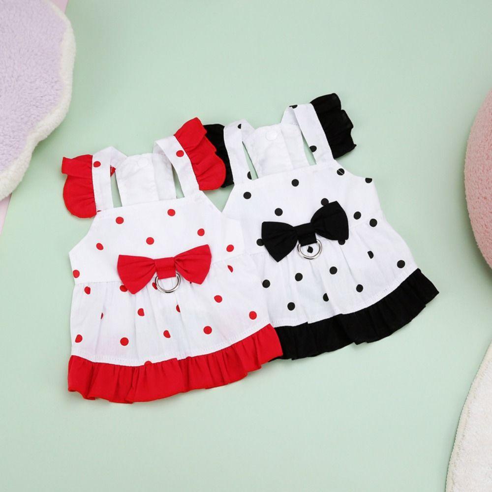 Breathable Pet Skirt Cute Pet Clothes Fashion Cat Vest Harness  for Puppy Kittens
