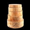 Qīwēi Solid Pine Wood Round Chopping Board