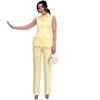 2025 Women's Sleeveless Vest and Long Pants Set - Professional Summer Style for Commuting