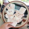 Car Seatbelt Shoulder Pad Cute Cartoon Bear Car Anti-Neck-Strangling Shoulder Strap Internet Celebrity Decoration Car Shoulder Protector