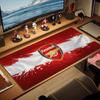 Arsenal F Großes Mauspad Große Gaming-Tischunterlage Rutschfest für Laptop Tablet Großes Mauspad XXL Matte Mini-PC-Spielmatte Mit verriegeltem Rand