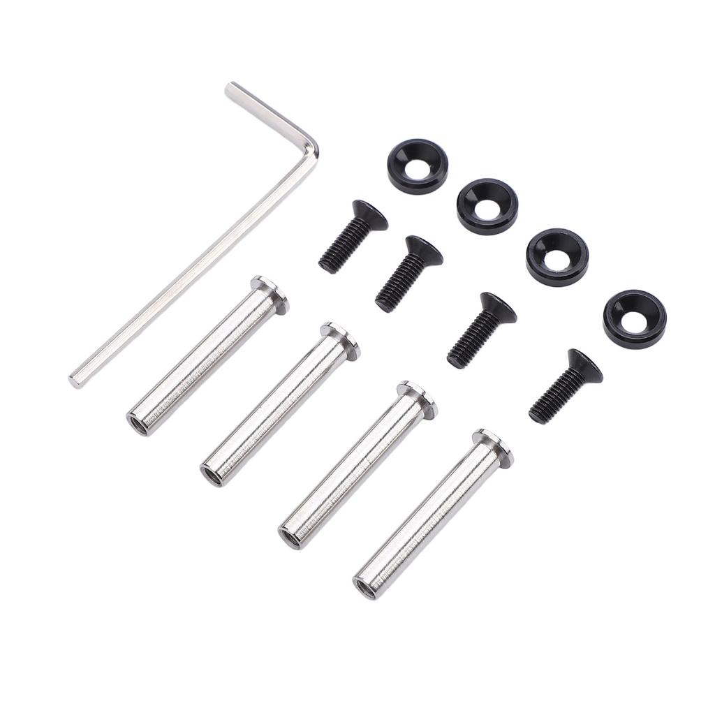 Computer Case Fan Screws Color Anodizing CPU Fan Screws Stainless Steel PC Cooling Fan Mount Screws Kit with Washers