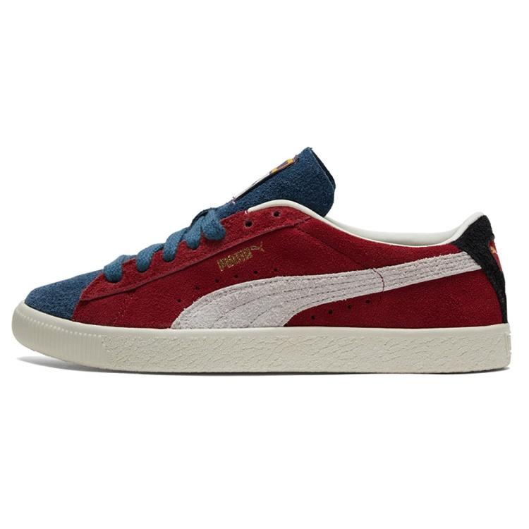 PUMA Suede Vintage WTFormstrip - Intense Red Sweet Grape Men s 382657-02 EU 35.5