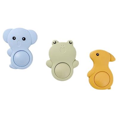A95I-Butée de porte dessinée pour doigt Protège-mur, Lot de 3 Protections anti-pincement de porte Sécurité enfant Butée de porte