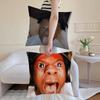 Internet Celebrity Energetic I-Ishowspeed Cushion Cover Washable Linen Pillowcase Soft For Sofa Bed Cozy Home Room Decor
