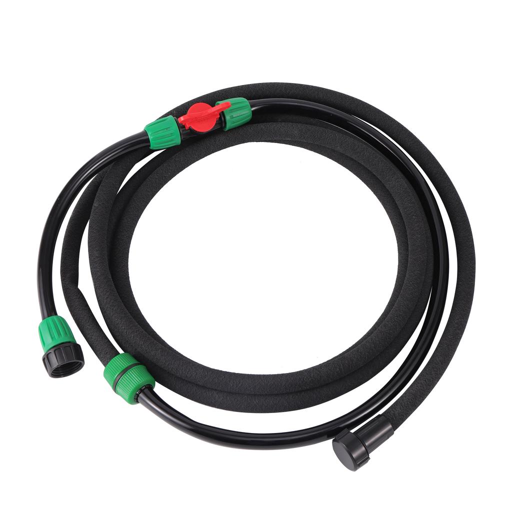 1/2" Soaker Pipe Garden Agriculture Irrigation System Drip Irrigation Fitting Root Watering Leakage Pipe Locked Valve Fitting