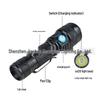 USB Rechargeable SST20 High-Power LED Outdoor Flashlight - Portable, Waterproof, Aluminum Alloy