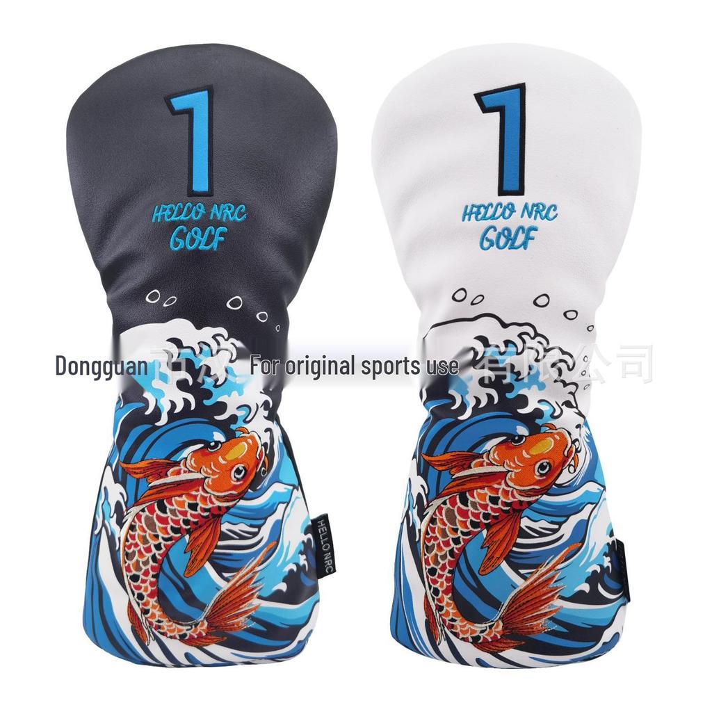 Koi Golf Club Headcover Set - Wood & Putter Covers for Adults