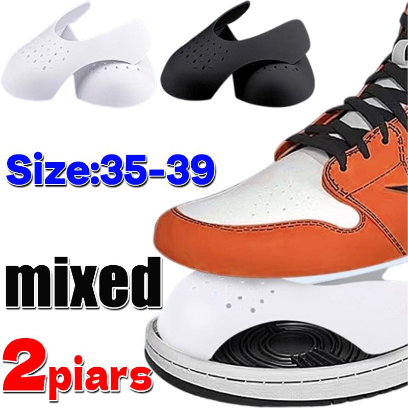 4pcs 2026 Shoe Anti Crease Protector for Sports Shoes Head Crease Guard Sneaker Protector Shoe Stretcher for Women Men Wholesale