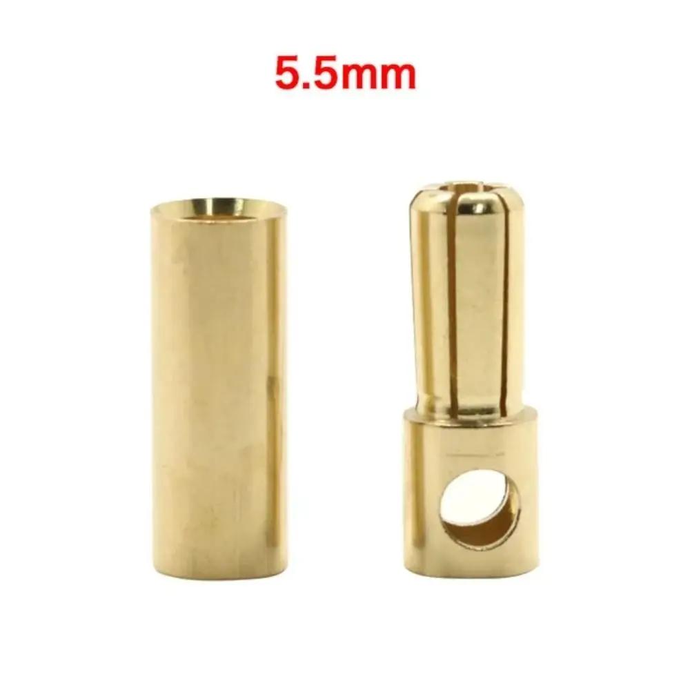 2mm 3mm 3.5mm 4mm 5mm 5.5mm 6mm RC Battery Gold-plated Bullet Banana Plug High Quality Male Female Bullet Banana Connector