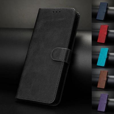 Magnetic Flip Cover Leather Case For Samsung Galaxy Xcover 7 6 Pro 2 5 4S 4 Xcover7 G556B Case Solid Color Skin Feel Wallet Bags