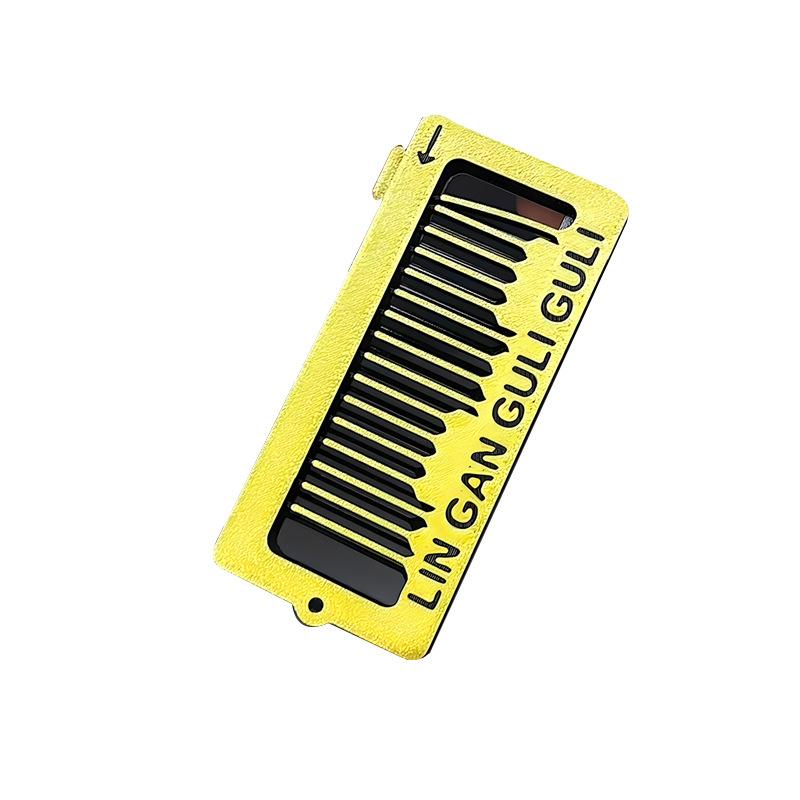 3D-printad dekompressionskam musikalisk ljudleksak Knäppt musikinspiration Svampväska Hänge Enklaste studentprylinstrument