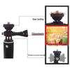 1.5m Telescopic Aluminum Selfie Stick with Fill Light and Makeup Holder