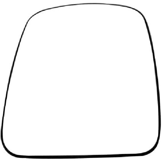 SCITOO Driver Side Mirror Glass For 2003-2007 For Cadillac Escalade, For Chevy Avalanche, Silverado Suburban Tahoe, For GMC Sierra Yukon Left Heat