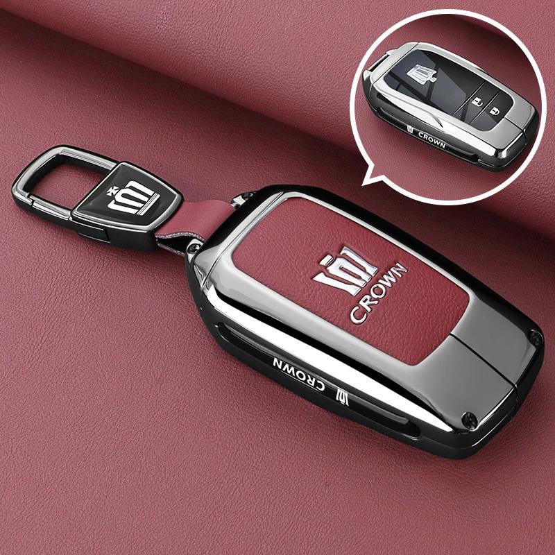 ANW1 2024 Toyota Crown Land Cruiser Key Set 14th Generation Special Product 13 Luxury Edition Automotive Parts 12 Buckle Case for Men