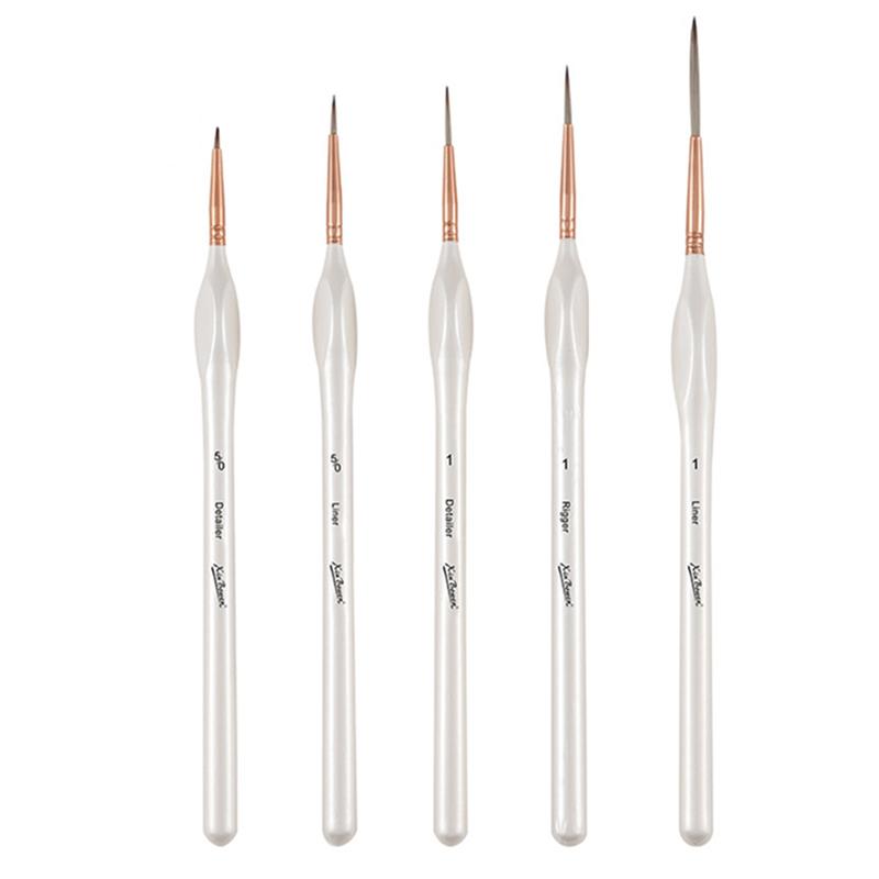Ultra-Fine Line Brush Set Nylon Hook Pen Fine Point For Acrylic Watercolor Drawing Oil Painting Tools Kit