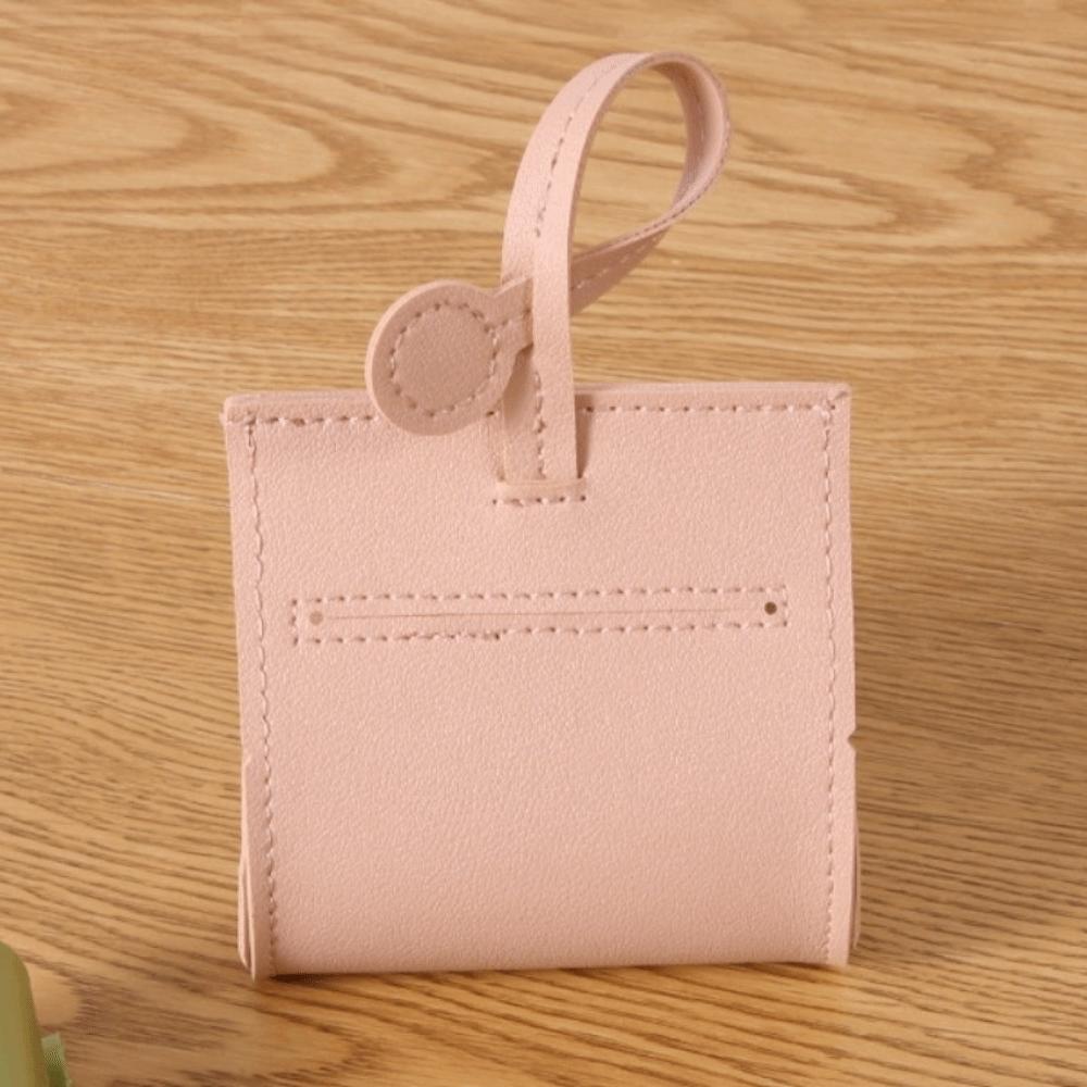 New PU Leather Dog Poop Bag Holder Retro Style Durable Waste Bag Dispenser Waterproof Garbage Bag Holder for Dog Walking