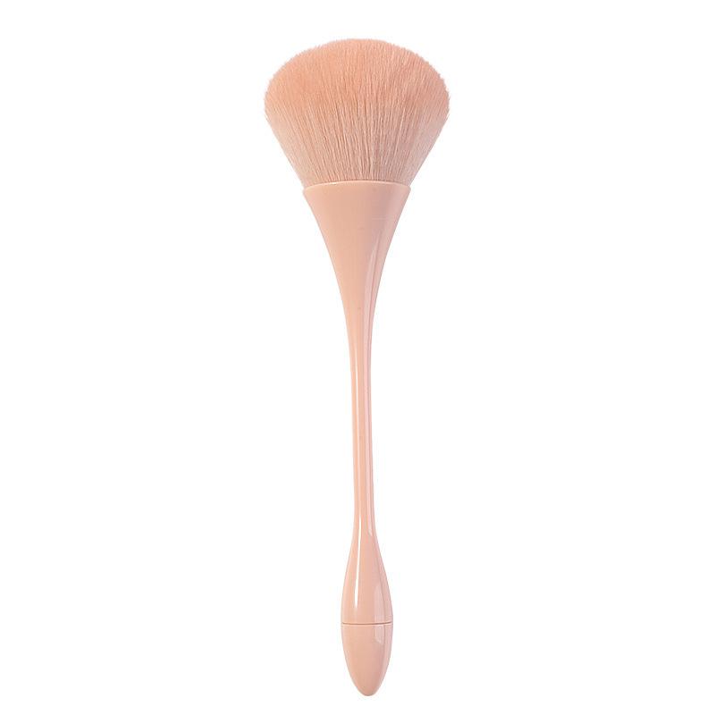 New Style Extra Large Slim Waist Blush & Powder Makeup Brush for Beginners