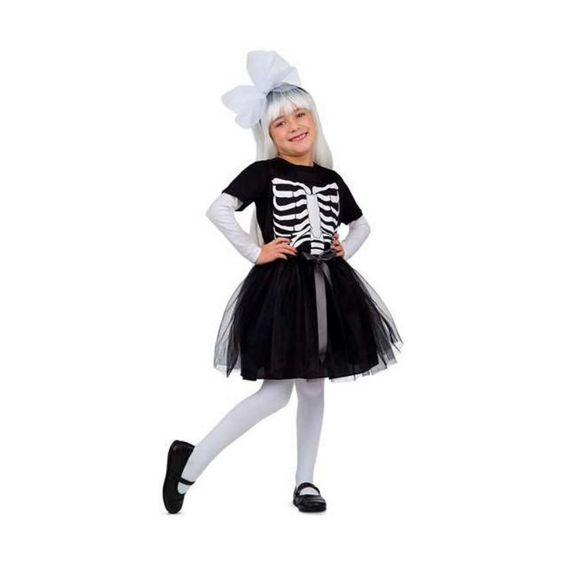 My Other Me-Children's Costume My Other Me Skeleton Black Tutu (3 Pieces) 3-4 Years
