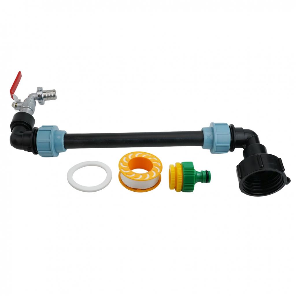 Rust Protection Connection Kit IBC Adapter Outlet Faucet