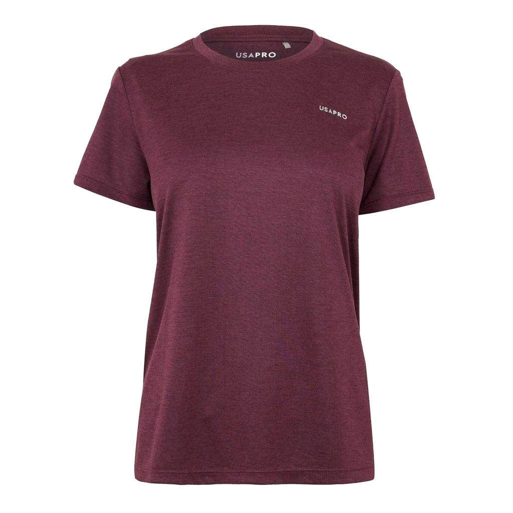 USA Pro Womens/Ladies Tech C Polyester T-Shirt