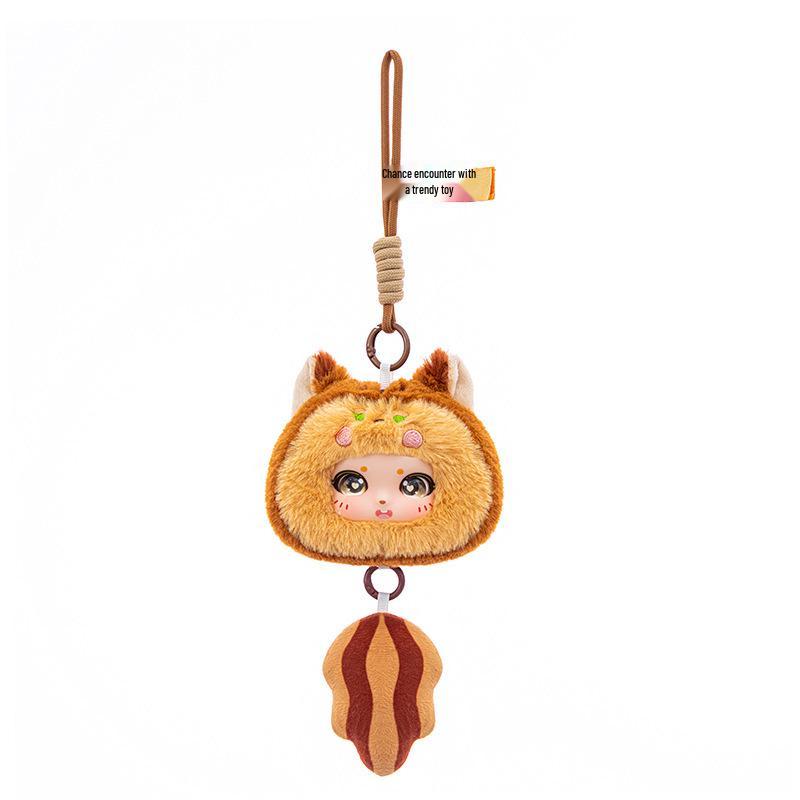 Креативная плюшевая подвеска-животное - Милая серия силиконовых кукол-фигурок 15 cm