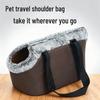Atmungsaktive Hand- und Schulter-Haustier-Stressfreier Rucksack für Katzen und Hunde