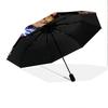 Truth Gate Black Arms Folding Umbrella Durable Portable Sun Umbrella Printing Travel Umbrella