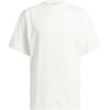 T Shirts Men's White Crew Neck Moderate Straight Fit IQ1037