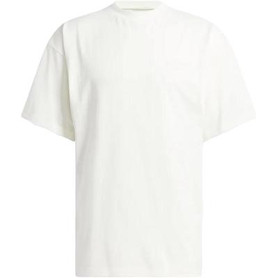T-shirt Basketball Select Uni Logo Coupe Ample Col Rond Manches Courtes Hauts Homme Blanc IQ1037