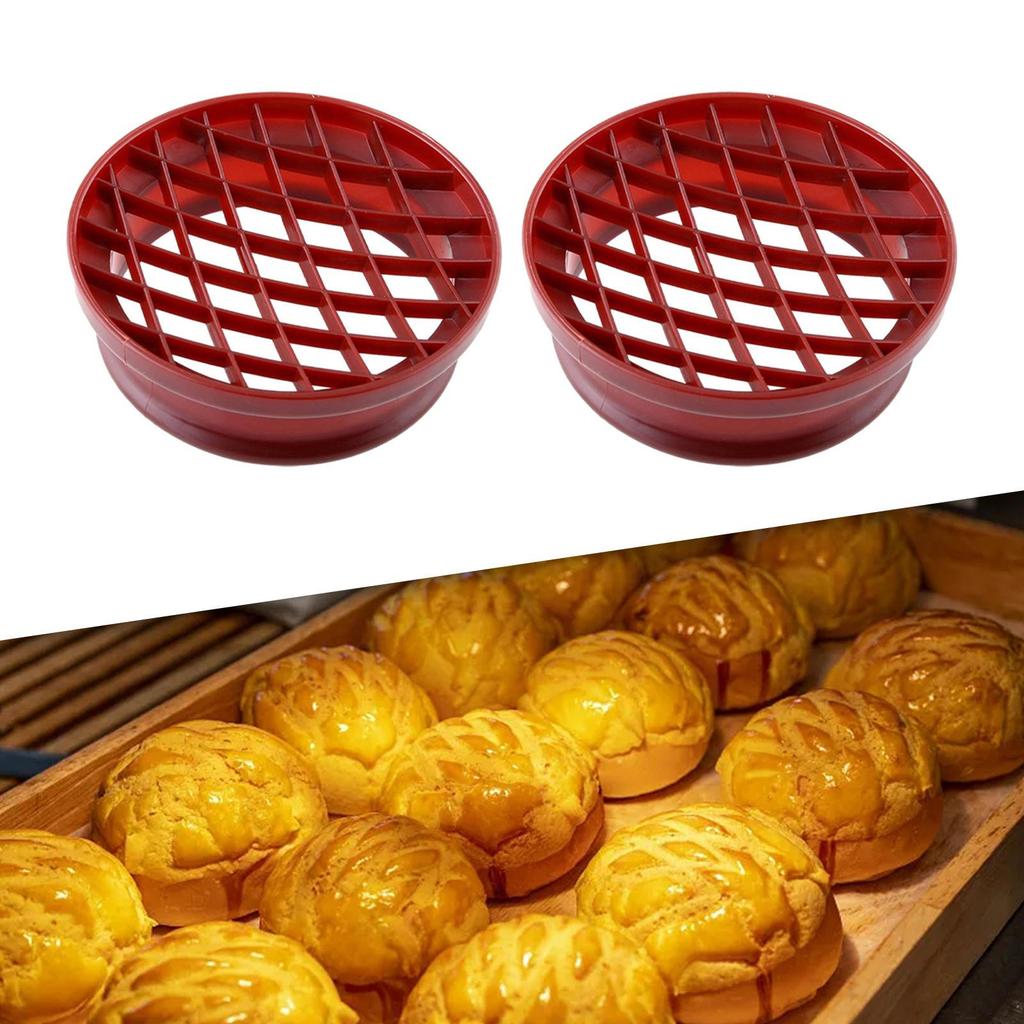 Pineapple Bun Cake Mold Homemade DIY Sturdy for Kitchen Festival Restaurants
