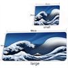 Giant Waves Mouse Pad Large Japanese-style Mouse Pads Company MouseMat Art Carpet Rugs Gamer Ukiyo-e Keyboard for Laptop 900X400