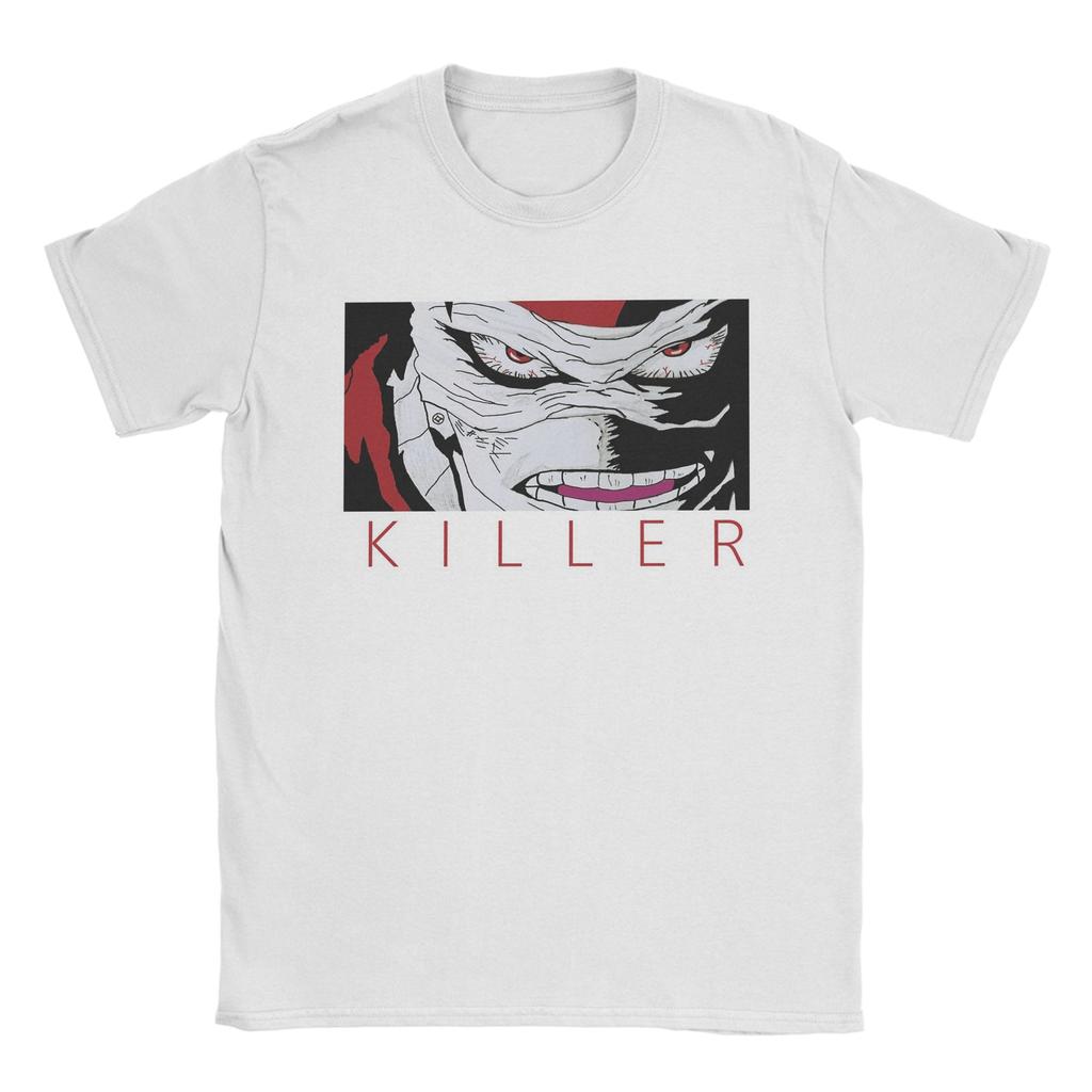 hero killer stain T Shirt for Men Cotton Hipster TShirts Crew Neck  Tees Short Sleeve Tops Plus Size