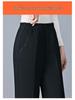 Fleece-Lined High-Waisted Straight-Leg Pants for Middle-Aged & Elderly Women - Ideal for Spring & Autumn