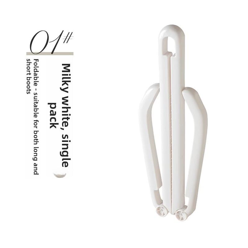 Длинный компаньон для сапог Складная и длинная подставка для сапог, Хранение сапог, Женский каркас для поддержки сапог, Универсальный инструмент для поддержки женской обуви, Зажим для обуви белый