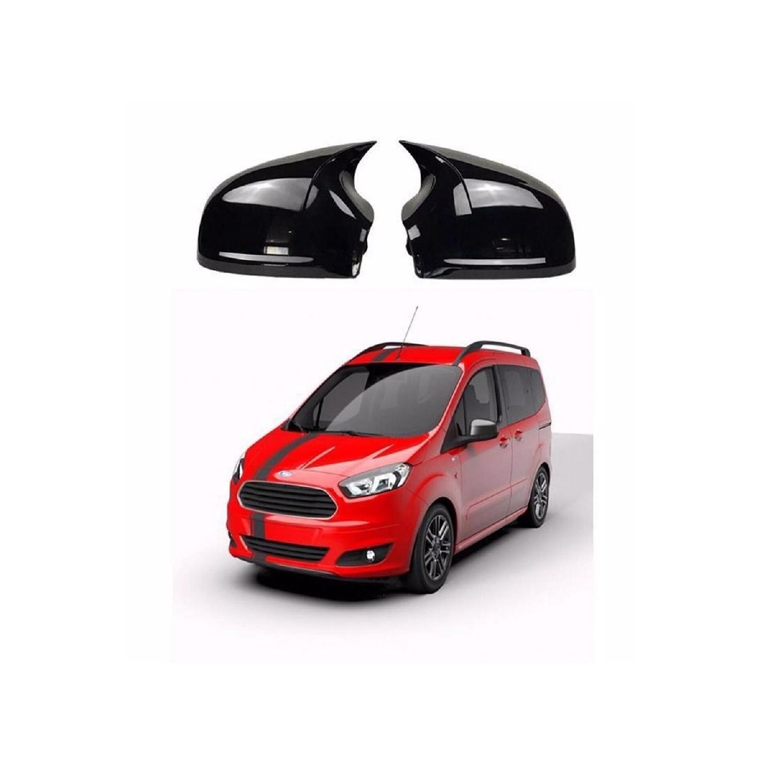 

Ford Transit Courier Batman Bat Mirror Cover Piano Black 2018 и новее