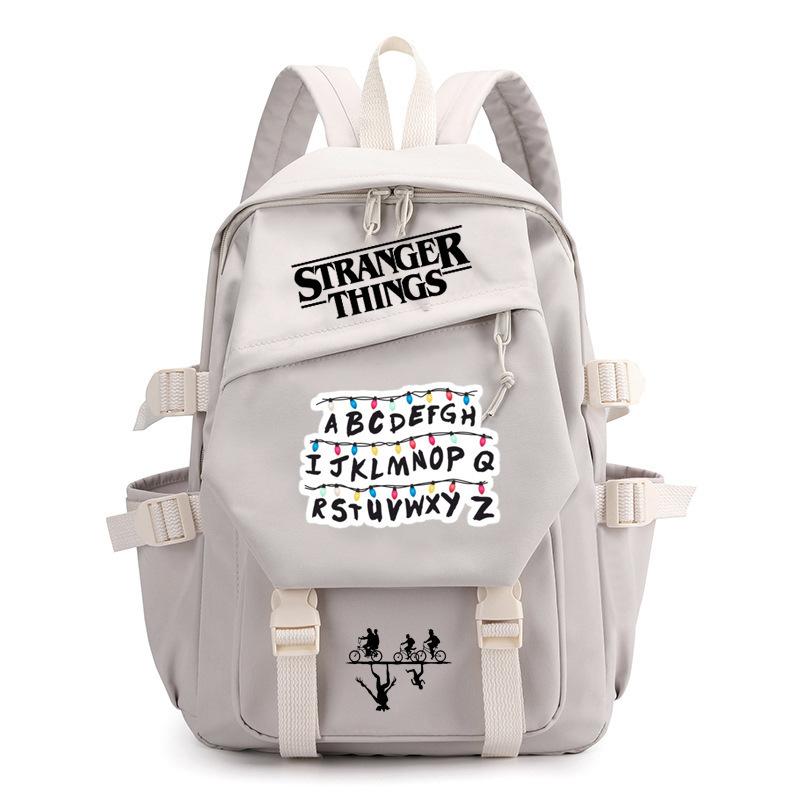 Stranger Things Teenage Printed Backpack